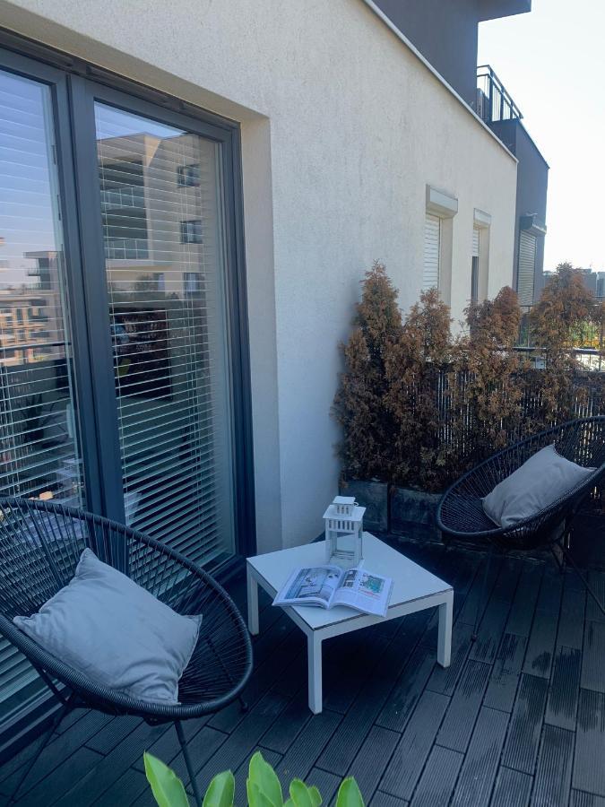 Ekskluzywny Penthouse Z Ogrodem W Centrum Lodzi Eksteriør billede