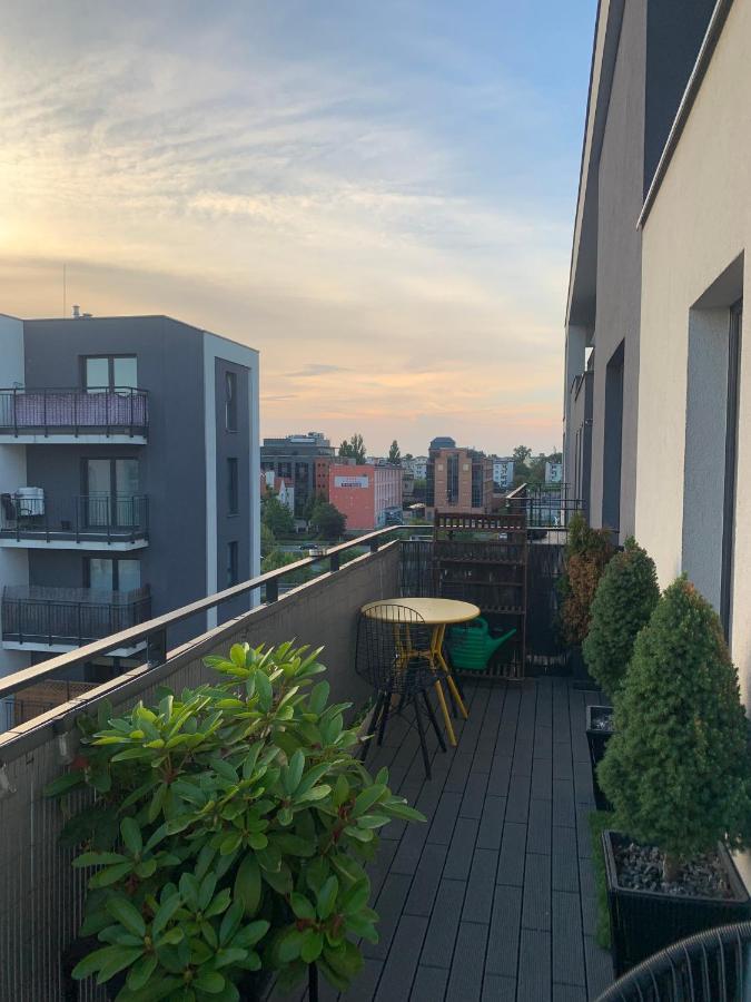 Ekskluzywny Penthouse Z Ogrodem W Centrum Lodzi Eksteriør billede